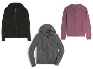 Это изображение может содержать Одежда Одежда Флисовый свитер Толстовка Капюшон Человек и человек