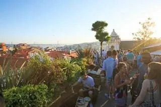 Португалия Лиссабон Бар Парк