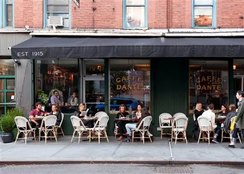 Ресторан Данте Нью-Йорк