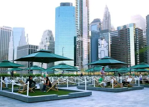 Пирс 17 Зеленые Нью-Йорк