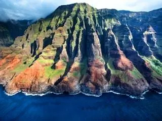 На изображении может находиться природа на улице утес горный пейзаж арт живопись мыс пейзаж плато и океан