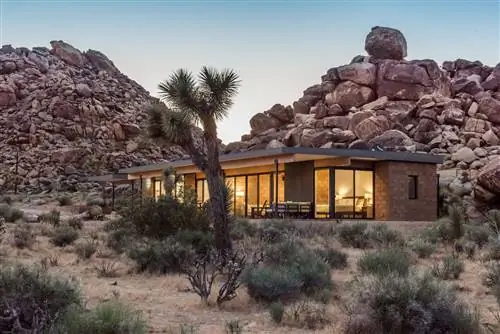 Homestead Modern On the Rocks House Джошуа Три Калифорния