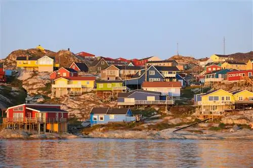 Илулиссат Айсфьорд Залив Диско Илулиссат Гренландия Северная Америка