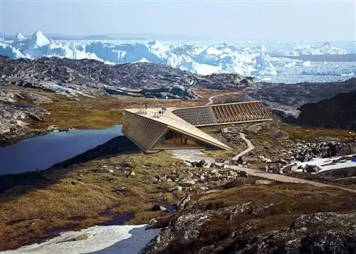 Визуализация Icefjord Center The Edge