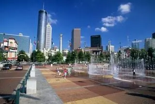 Centennial Olympic Park Атланта Джорджия