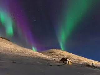 Северное сияние Фарерских островов