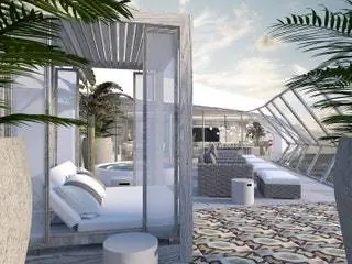 На изображении может находиться здание Полы В помещении Мебель Архитектура Комната Офисное здание Городской город и мегаполис