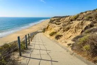 Калифорнийские пляжи Кристал Коув