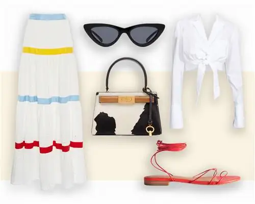 На этом изображении могут находиться аксессуары, сумочка, аксессуары, сумка, одежда, одежда и солнцезащитные очки.