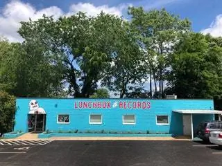 США Северная Каролина Charlotte Shop Lunchbox Records