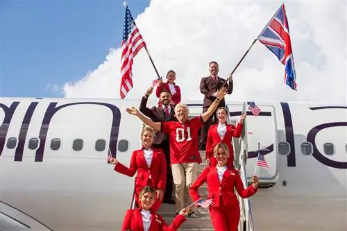 Virgin Atlantic приземлилась в Тампе на своем новейшем самолете A330neo.