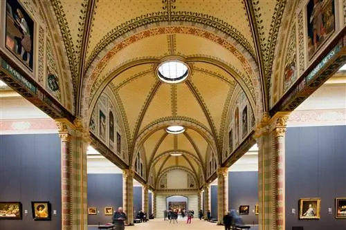 Нидерланды Амстердам Rijksmuseum или Национальный музей. Галерея чести
