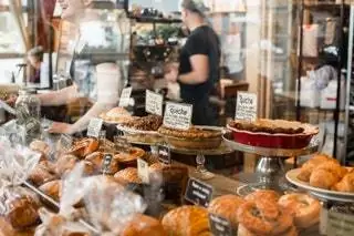 США Орегон Портленд Кофейня Crema Coffee Bakery