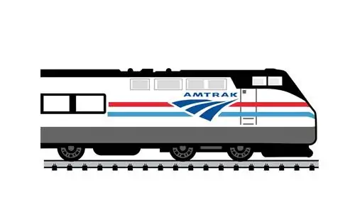 CNT Intel Illo Иллюстрация Amtrak Train CNT Intel Illo Иллюстрация Amtrak Train