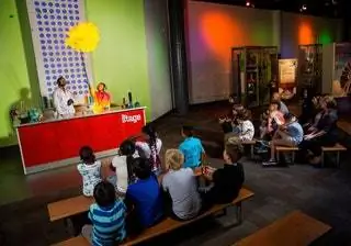 США Северная Каролина Музей Шарлотты Discovery Place