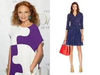 На изображении может находиться Diane von Furstenberg Одежда Одежда Платье Человек и рукав