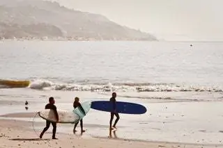 Лос-Анджелес Пляж Пляжи Surfrider Лос-Анджелес Пляж Пляжи Surfrider
