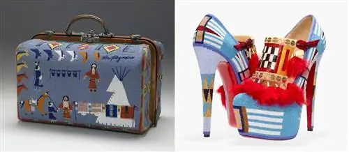 Институт искусств Миннеаполиса Сердца нашего народа Туфли с чемоданом Two Bear Gates и Okuma