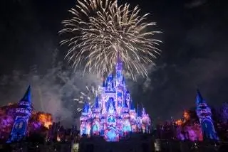 США Флорида Тематический парк Орландо Magic Kingdom