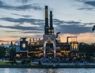 США Флорида Тематический парк Орландо Universal's Citywalk Orlando