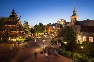 США Флорида Тематический парк Орландо Disney Epcot World Showcase
