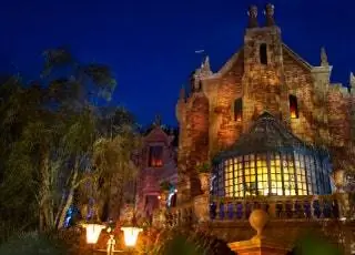 США Флорида Тематический парк Орландо Disney The Haunted Mansion