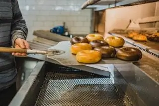 США Колорадо Денвер Ресторан Rosenberg's Bagels Delicatessen