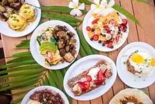 США Гавайи Мауи Ресторан Kihei Caffe