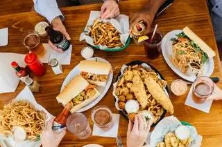 Mahony's PoBoys Морепродукты Новый Орлеан