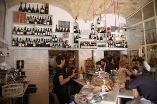 Интерьер ресторана Il Sorpasso в Риме, Ватикане