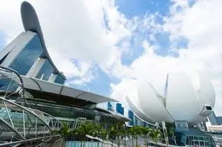 Музей ArtScience в Сингапурском музее Marina Bay Sands
