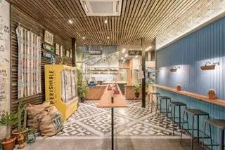 Park Bench Deli Cafe Сингапур Интерьер