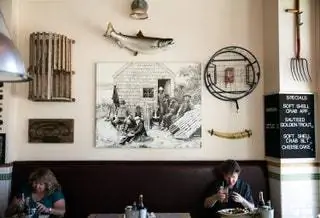 Ресторан морепродуктов Сан-Франциско Woodhouse Fish Company