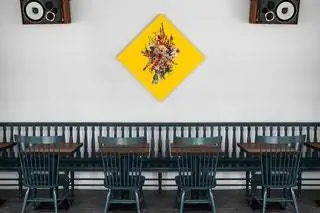 Интерьер кофейни Plein Air Cafe в Чикаго