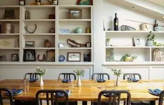 Ресторан RockCreek Seafood Spirits Сиэтл, Вашингтон, Вашингтон