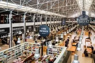 Португалия Лиссабонский рынок Time Out Market Lisboa