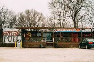 Паб Санта-Клауса в Нэшвилле, экстерьер бара