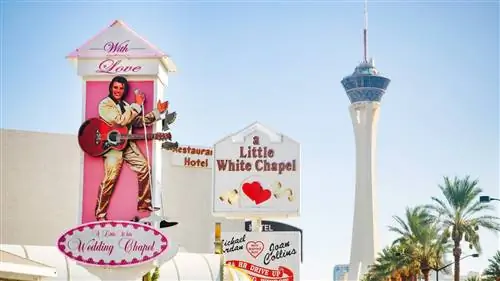 Подготовка к свадьбе в Лас-Вегасе