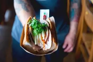 Барбекю кровных братьев Хьюстон