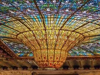 Palau de la Música Catalana, барселона, испания