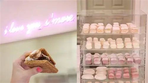 В Чикаго открылось изысканное зефирное кафе