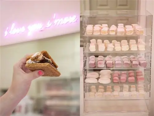 На изображении может находиться кондитерская еда человек сладости пекарня глазурь крем крем десерт торт и бургер