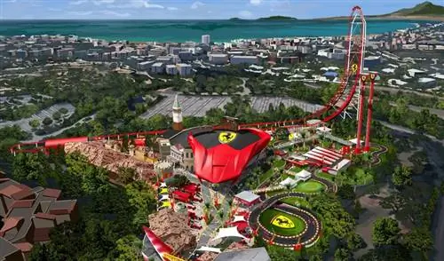 Тематический парк Ferrariland в PortAventura, Испания