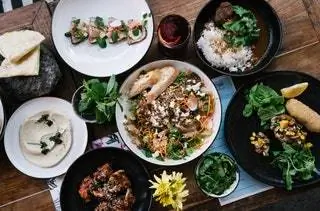 Индонезия Бали Ресторан Кафе Кресс-салат