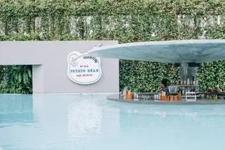 Индонезия Бар на Бали Пляжный клуб Potato Head