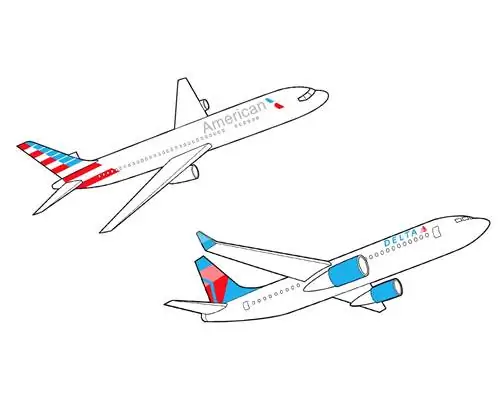 Intel Illo American и Delta Airplanes