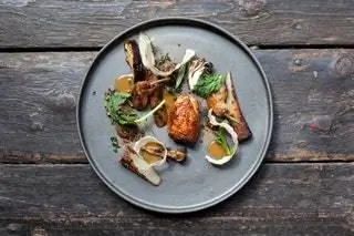 Шотландия Эдинбург Ресторан Timberyard
