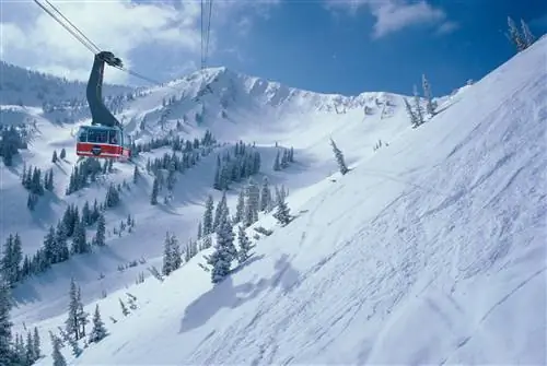 Snowbird Tram Snowbird Ski Snowboard Resort Wasatch Mountains Utah