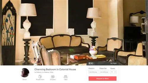 Airbnb запускает на Кубе 1000 новых объектов недвижимости