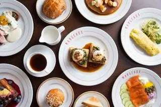 Margeaux Brasserie Чикаго Бранч Фуд